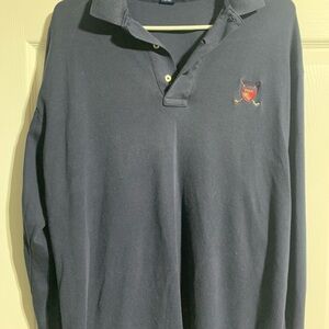 Polo by Ralph Lauren Blue Polo Shirt with Embroidered Logo